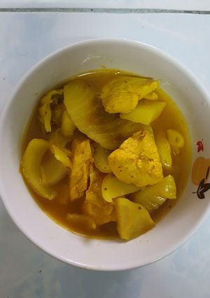 รูปของ แกงอกไก่ - ผักกาดดอง