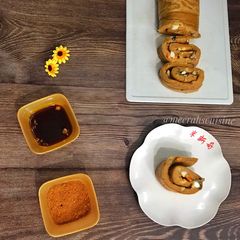 A picture of Moi moi rolls.