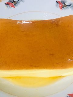 Hình của món Bánh Flan truyền thống.