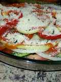 Cus Cus con verduras y soja deshidratada al horno(vegano)