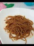 Asian spicy wheat spagetty #diet