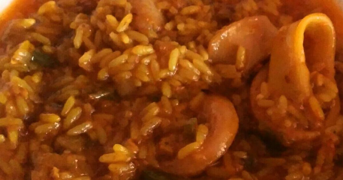Arroz Con Calamares Receta de Ana Viso- Cookpad