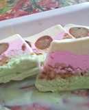 Gulab jamun ice cream cake