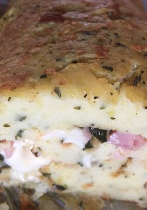 Foto di Rotolo di puré ripieno