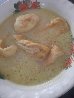Foto resep Tahu telur kuah santan