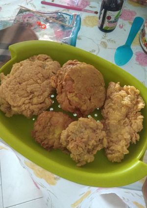 Foto resep Ayam kfc / ayam goreng tepung crispy