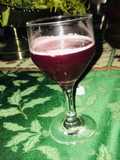 Sweet orange red wine