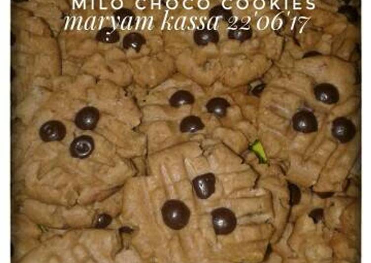 Cara Royal AppetizingMilo choco cookies