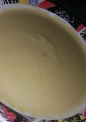 Una foto de Crema de calabacín