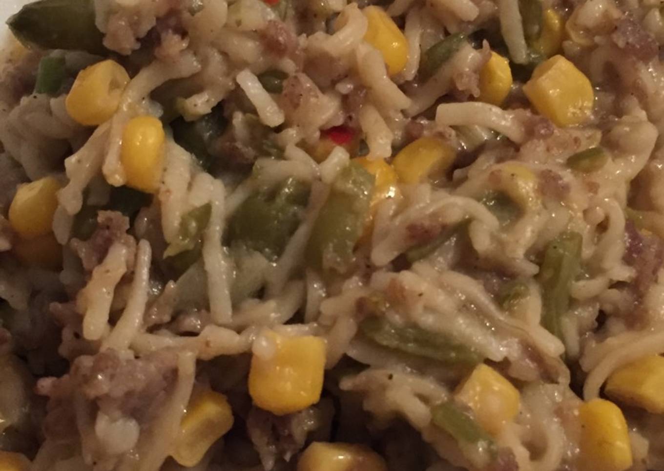 Cheap Quick Ramen Noodle Meal