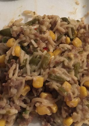 A picture of Cheap Quick Ramen Noodle Meal.