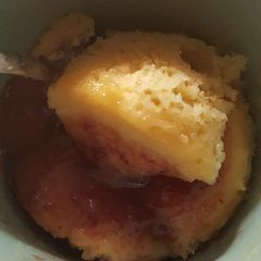 A picture of Pancake in a Mug (Gemma Stafford's Mug Meals).