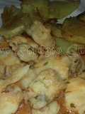 ♥ Filetes de Tamboril Estufados na FCSmart - FussionCook, Servido com Batata Frita às Rodelas ♥