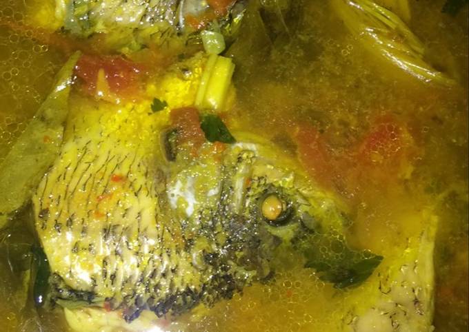 Resep Gurame kuah kuning yang Menggugah Selera