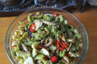 Resep Oseng Pare Teri Pedas, Menggugah Selera