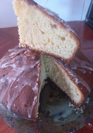 Una foto de Budín de naranja sin batidora