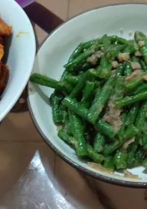 Foto resep Tumis Kacang panjang dengan daging sapi