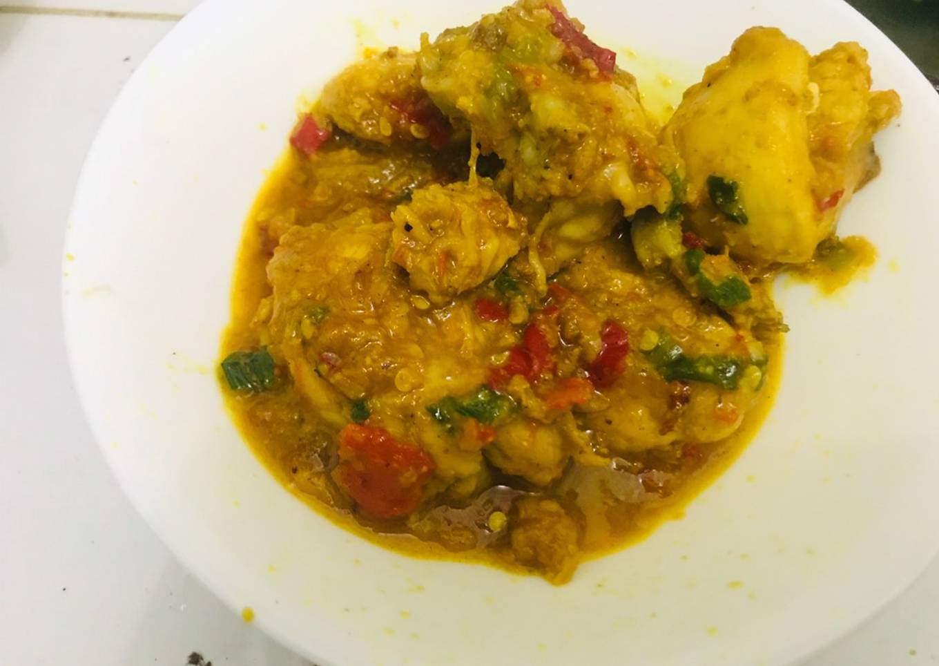 8. Ayam Rica-rica