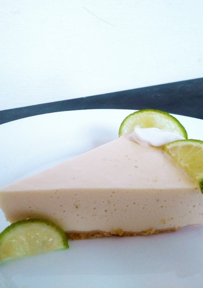 Una foto de Pay de Limón sin horno