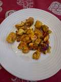 Pollo al curry e verdure