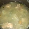 Sayur sop ayam+telor puyuh