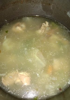 Foto resep Sayur sop ayam+telor puyuh