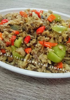 Foto resep Orak arik telur peda khas semarang