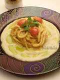 Troccoli al tonno su vellutata di cannellini #ciacksicucina #cookpad