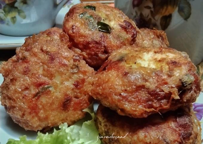 Resipi Bergedil Ayam Kentang Oleh Ziana Chesaad Cookpad