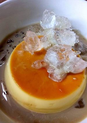 Hình của món Bánh flan đơn giản tại nhà.