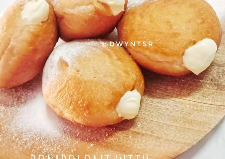 Langkah Mudah untuk Menyiapkan Bomboloni with Cream Cheese Filling yang Enak