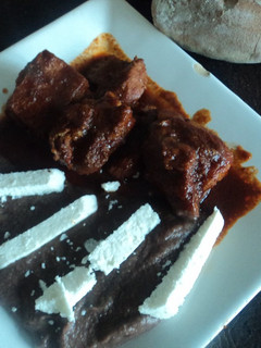 Una foto de Costillas en salsa de chiles fritos las Correa sin picor