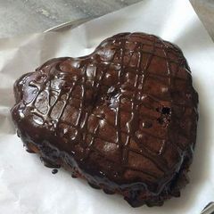 A picture of Chocolate brownie cake.