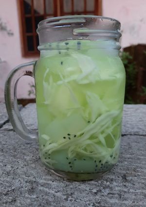 Foto resep Es Kuwut Kelapa Muda Nutrijell