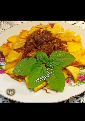 عکسی از دستور خوراک زبان