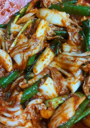 Foto resep Kimchi resep asli korea simpel