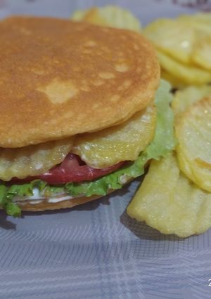 صورة لوصفة هومبرغر ساهل وسريع