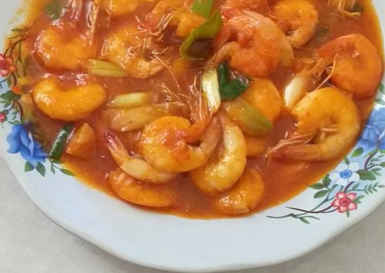 Resep Udang Saus Padang yang Lezat Sekali