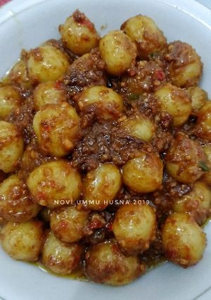 Foto resep Cilok bumbu kacang lembut