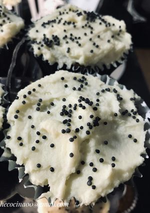 Una foto de Cupcakes de zanahorias