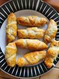 Croissants au saumon