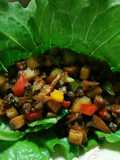 Barbecued Chinese Chicken Lettuce Wraps