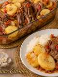موزات ضأن مع البطاطس في الفرن🐏🥔🥩🍛