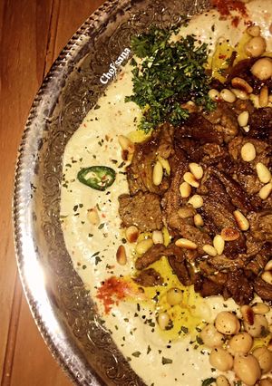 صورة لوصفة حمص بيتي