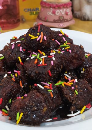 Foto resep Bola-Bola Pisang Cokelat