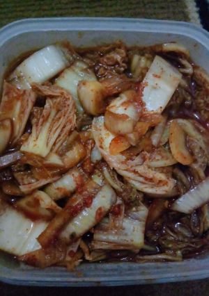 Foto resep Kimchi Sawi Putih (bahan lokal pakai kecap asin)
