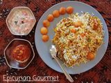 जामूनी बिर्याणी (Jamuni biryani recipe in marathi)