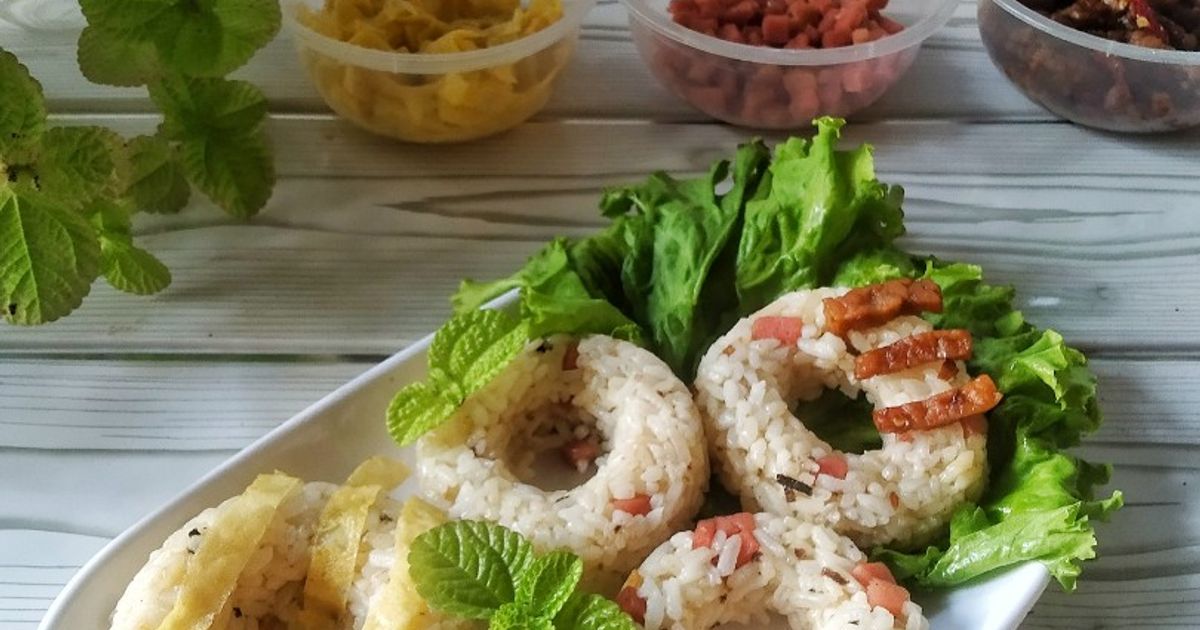 Donat Nasi Uduk simpel & praktis