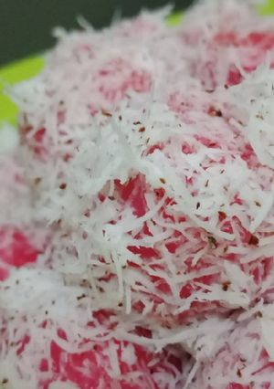 Foto resep Klepon Pancit Merah Jambu