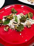 Ravioli de ricotta al pesto